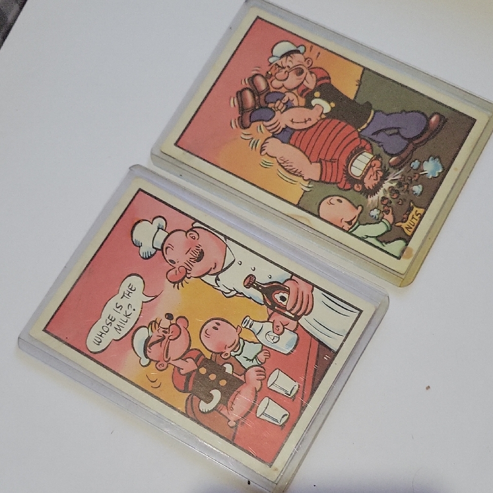 Vintage 1950s POPEYE Cartoon Comic Cards